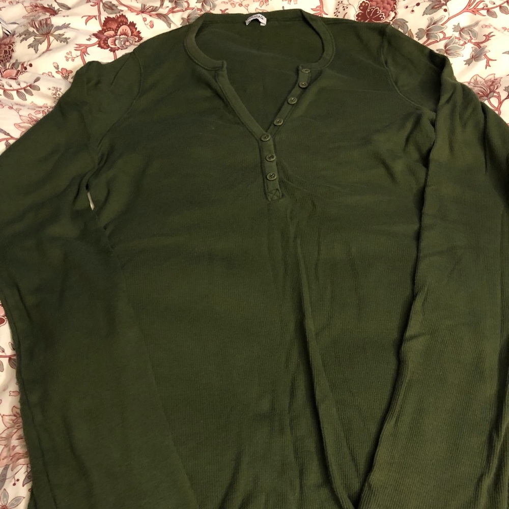 Green splendid Longsleeve Blouse 👚
